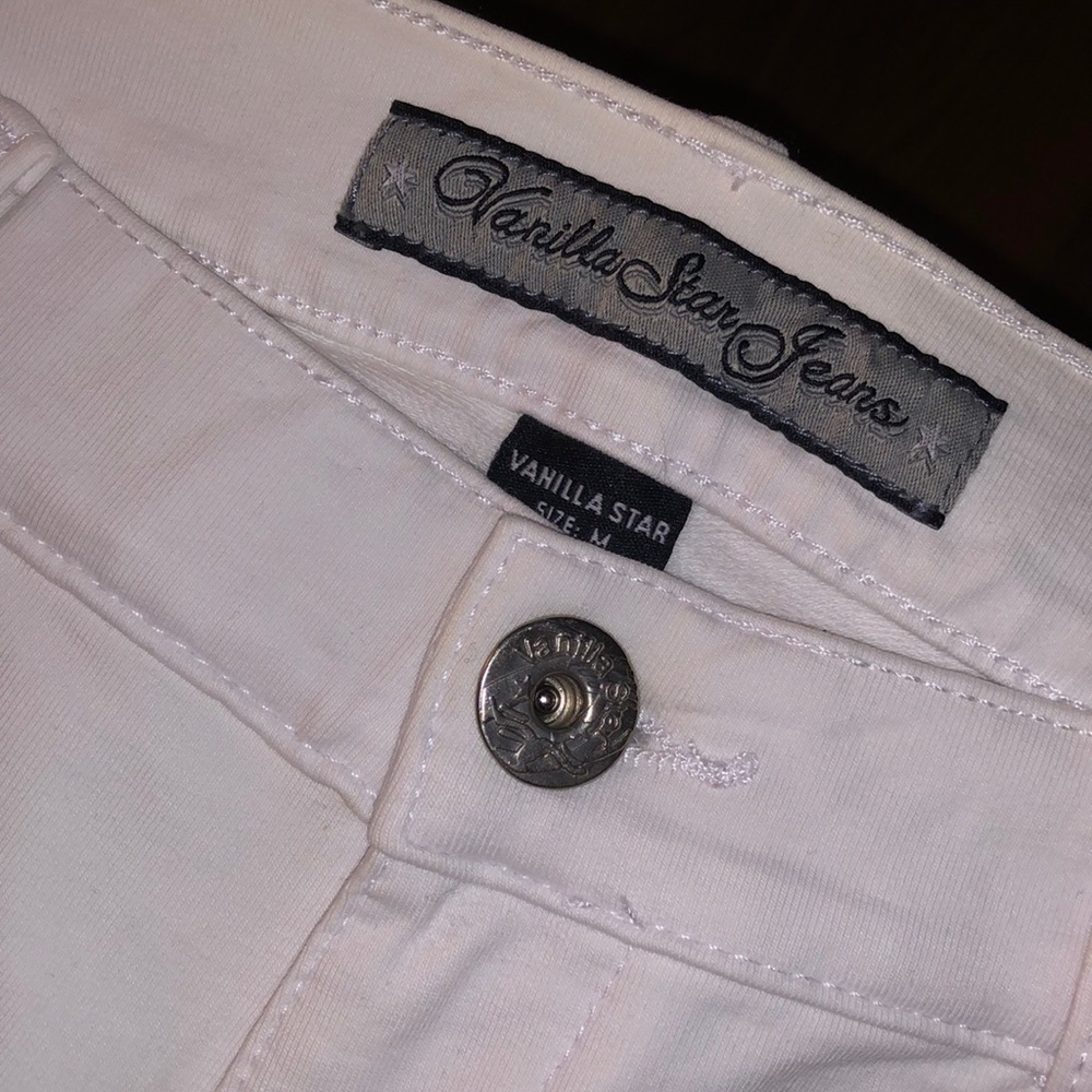 white jeans
